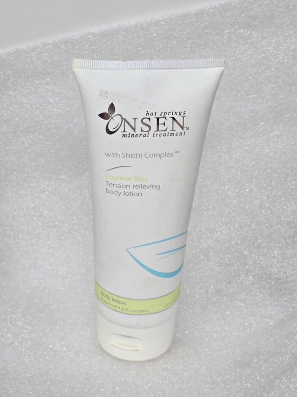 Onsen Daytime Bliss Tension Relieving Body Lotion 6.8 Oz Peppermint & Eucalyptus